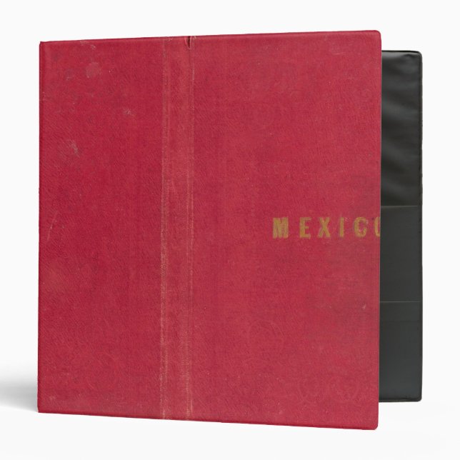 Mexico and United States 3 Binder (Front/Inside)