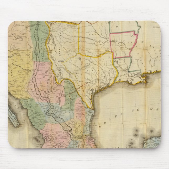 Mexico and United States Mouse Pad (Front)