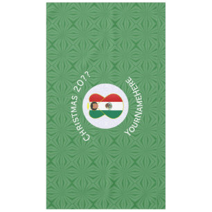 Mexico Angel Christmas Flag Personalize Horizontal Tablecloth