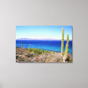 Mexico, Baja California Sur, Mulege, Bahia 2 Canvas Print