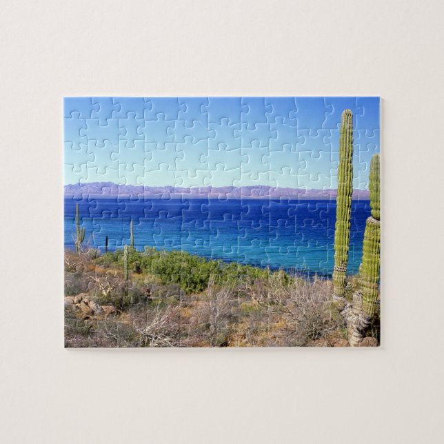 Mexico, Baja California Sur, Mulege, Bahia 2 Jigsaw Puzzle (Horizontal)