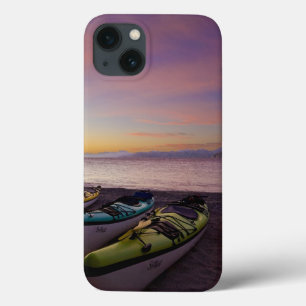 Mexico, Baja, Sea of Cortez. Sea kayaks and iPhone 13 Case