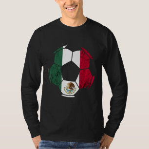 Mexico Ball Mexican Flag Mexican Pride Mexican Soc T-Shirt