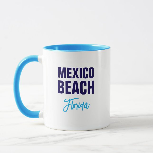 Mexico Beach Florida Coffee Mug (Left)