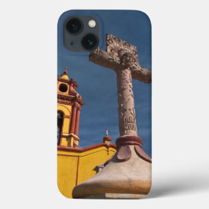 Mexico, Bernal. View of Iglesia de San Sebastian iPhone 13 Case