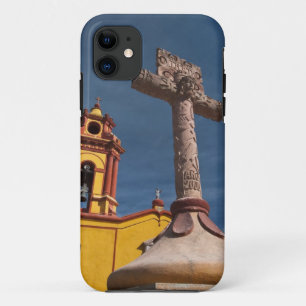 Mexico, Bernal. View of Iglesia de San Sebastian iPhone 11 Case