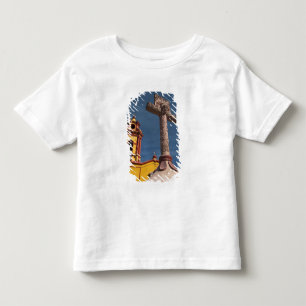 Mexico, Bernal. View of Iglesia de San Sebastian Toddler T-shirt