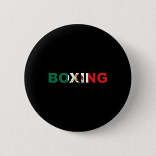 Mexico Boxing T Shirt Apparel 2 Inch Round Button