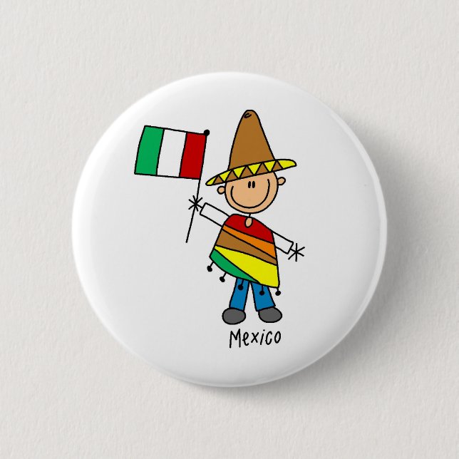 Mexico Button (Front)