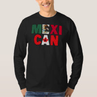Mexico Canada Flag Themed for Half Canadian Mexica