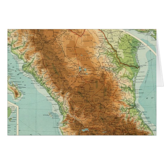Mexico & Central America (Front Horizontal)