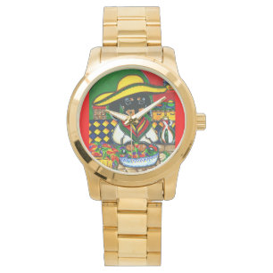 MEXICO CHEF DACHSHUND WATCH