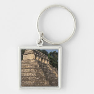 Mexico, Chiapas province, Palenque. Temple of 2 Keychain