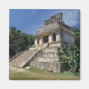 Mexico, Chiapas province, Palenque. Temple of Magnet