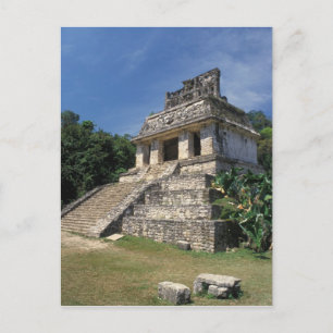 Mexico, Chiapas province, Palenque. Temple of Postcard