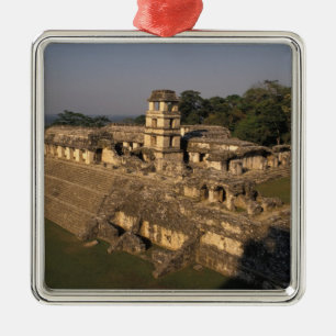 Mexico, Chiapas province, Palenque, The Palace Metal Ornament