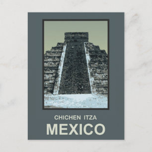 Mexico Chichen Itza Postcard