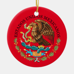 Mexico Circle Ornament