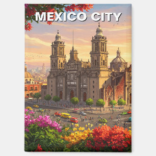 Mexico City Cathedral Magnet