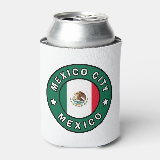 Mexico City Mexico Can Cooler (Can Front)