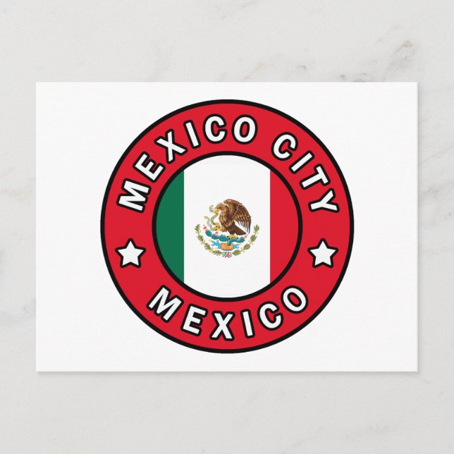 Mexico City Mexico Postcard (Front)