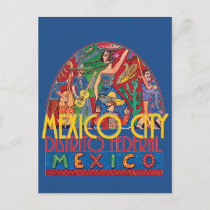 MEXICO CITY Mexico Postcard