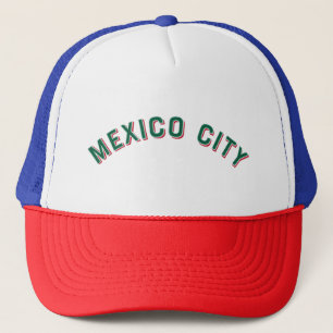 Mexico City, Mexico Vintage Arch Trucker Hat