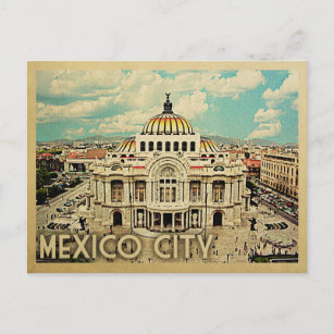 Mexico City Postcard Vintage Travel Postcard