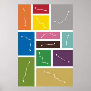 Mexico City - Transit Palettes Poster