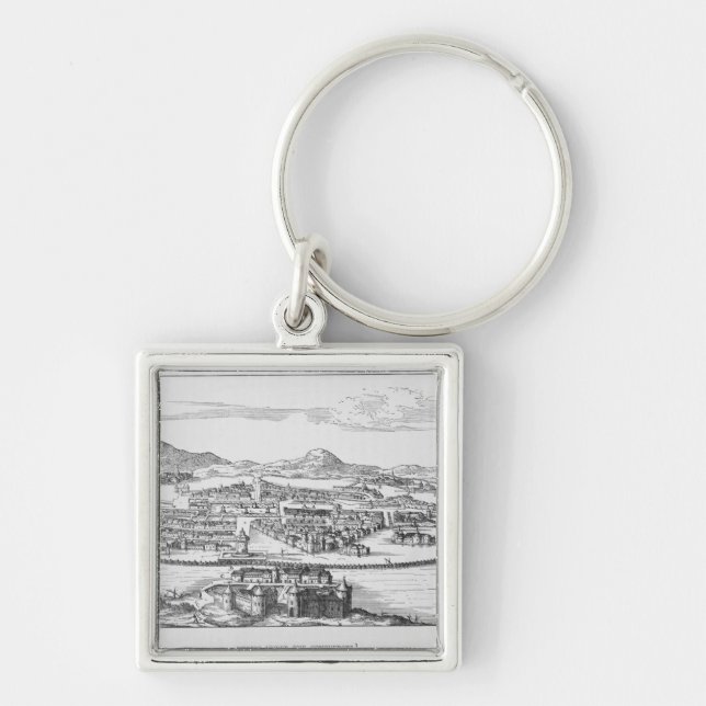 Mexico City Under the Conqueror Keychain (Front)