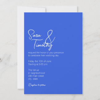 Mexico City Wedding Suite  Invitation