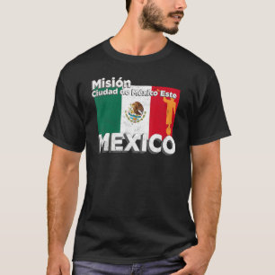 Mexico Ciudad de Mexico East Este LDS Mission Miss T-Shirt