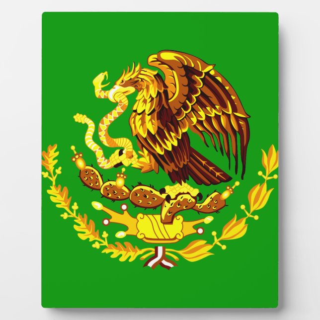 Mexico COA Gold Plaque (Front)