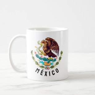 Mexico coat of arms coffee mug