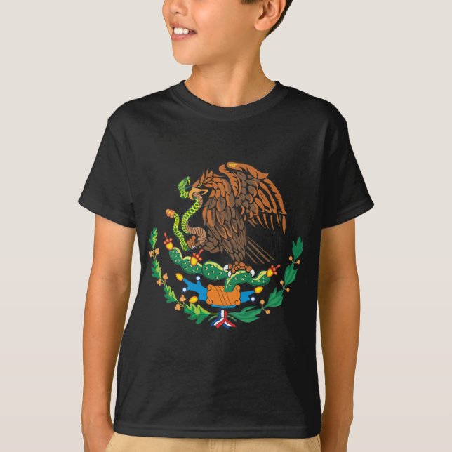 Mexico Coat Of Arms T-Shirt (Front)