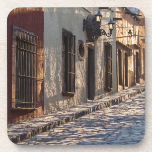 Mexico Cobblestone Street Coaster