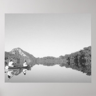 Mexico, CONANP park ranger patrols with his son Poster