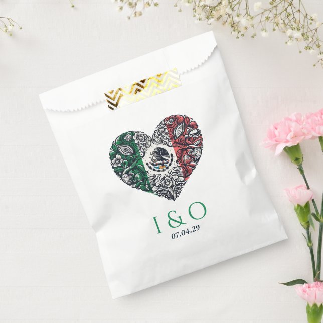 Mexico Couple Wedding Favour Bag (Sealed)