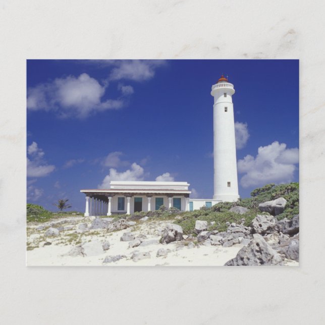 Mexico, Cozumel. Punta Sur Celarain Lighthouse. Postcard (Front)