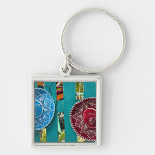 Mexico, Cozumel. Souvenirs in Isla de Cozumel Keychain