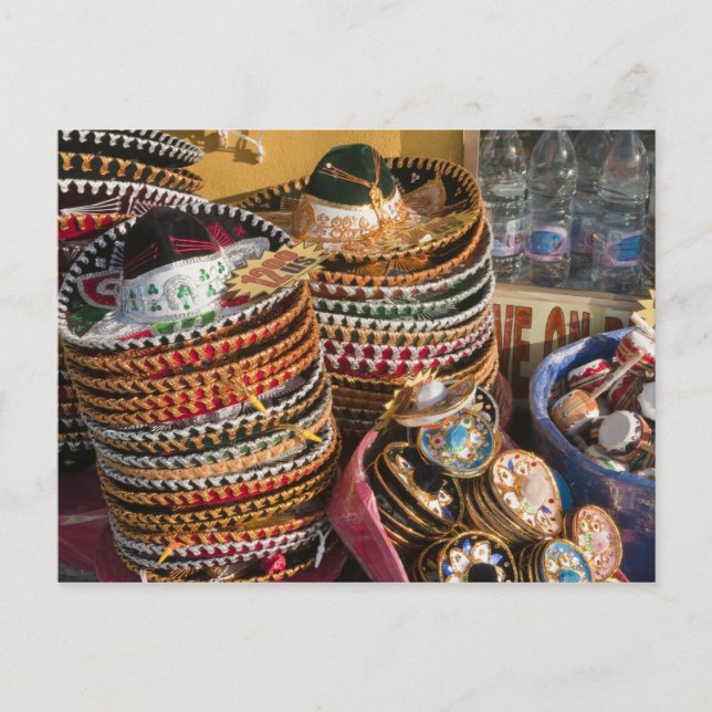 Mexico, Cozumel. Souvenirs in Isla de Cozumel Postcard (Front)