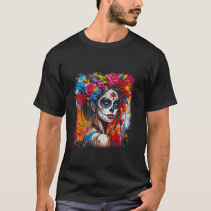Mexico Dia De Los Muertos Skeletons Mexican Day Of T-Shirt