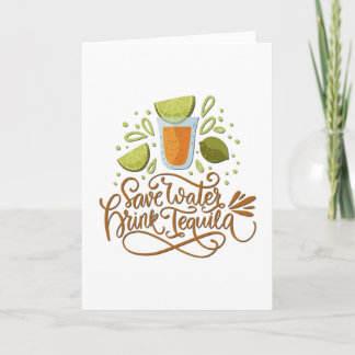Mexico - Drink Tequila - light Card