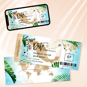 Mexico Enregistrez la Date Carte d'Embarquement Ca
