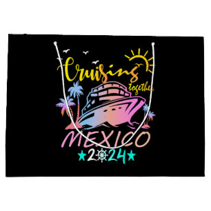 Mexico Family Cruise Large Gift Bag