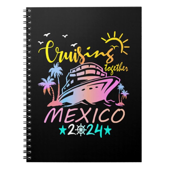 Mexico Family Cruise Notebook (Front)