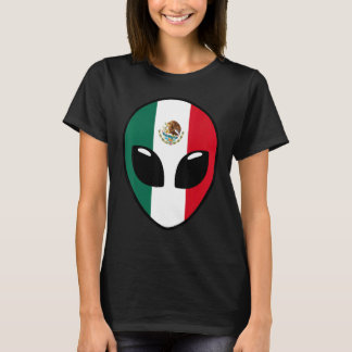 Mexico Flag   Alien Mexico T-Shirt