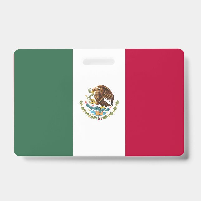 Mexico flag badge (Front)