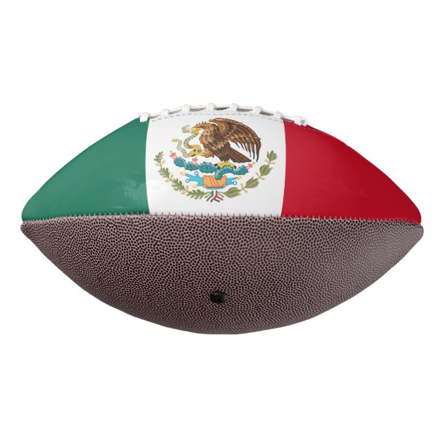 Mexico Flag, Bandera de Mexican Republic Football (Rotated 270)