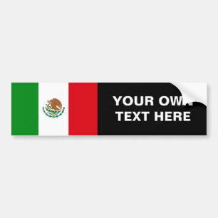 Mexico Flag Bumper Sticker